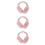 3Pz Paraorecchie Caldi Rosa Pieghevoli Unisex Per Escursioni E 9