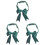 3St Bridal Kanten Beenring Donker Elastisch En Elegant 2