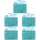 5Sets Kleine Ruler Mat Mini Schooltje Accessoires 7