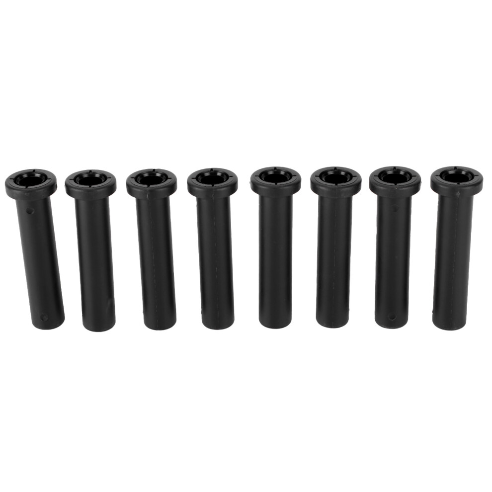 8Pcs Front Control Arm Bushings For Polaris Rzr 800/S 4800 Black 7641359873988