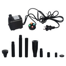 3 Conjuntos Submersível 8 W Led Com Plugue Us