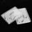 Reusable 25pcs Clear DIY Eye Mask Mold Transparent Patch Tray Plate 10