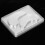 Reusable 25pcs Clear DIY Eye Mask Mold Transparent Patch Tray Plate 5