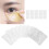 Reusable 25pcs Clear DIY Eye Mask Mold Transparent Patch Tray Plate 16