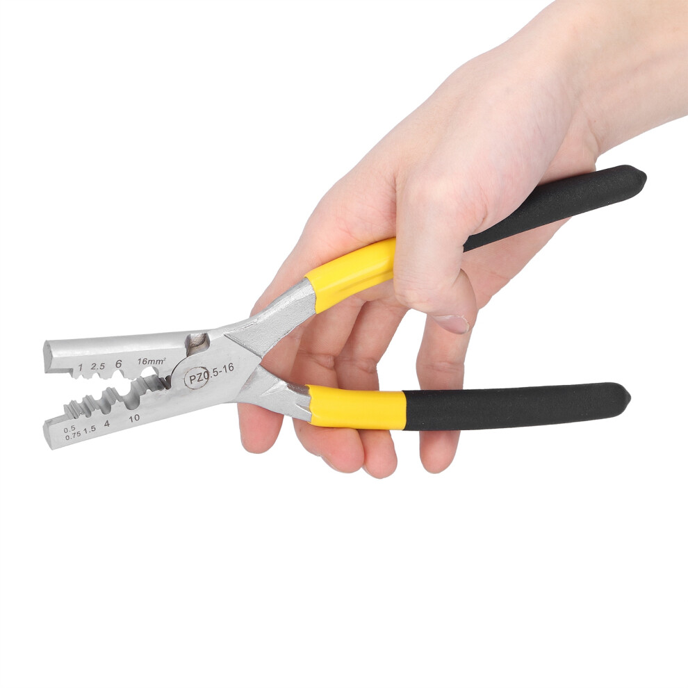Durable Crimping Pliers Pz0.5â16 For 0.5Â16Mmâ² With Comfort Handle 6931359874759
