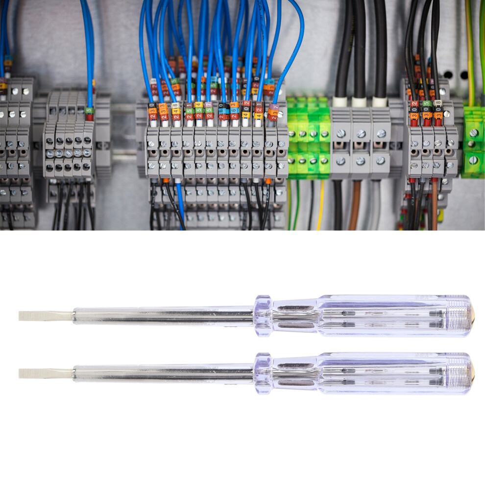 Compact Ang93 Electric Voltage Test Pen With Screwdriver Bit Ac100-250V 3041359874826