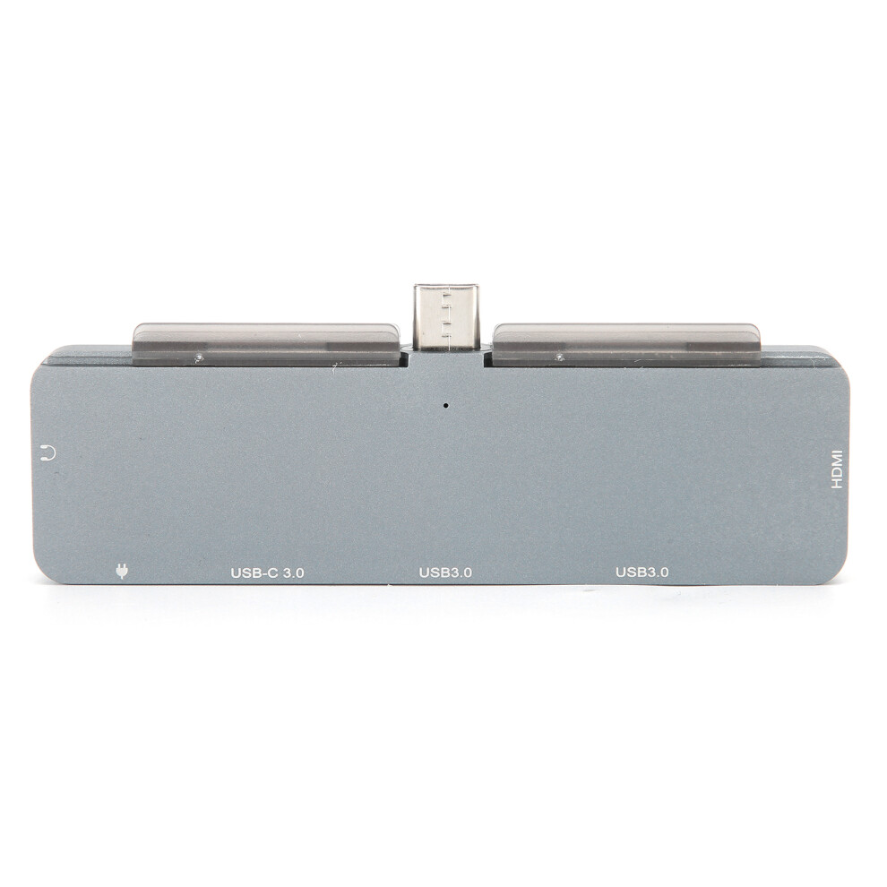 6-In-1 Type-C To Hdmi Docking Station Adapter Aluminum Alloy, 4K 30Hz 6931359876005