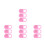 12Stk Webcam Blocker Schiebeschutz Pink Für Laptop & Computer 11