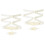4St Beige Wedding Sash Met , Satijn Lint En Parels 4