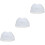 3St Witte Jurk Petticoats Vrouwen, Elastische Taille, Veelzijdig 5
