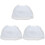 3St Witte Jurk Petticoats Vrouwen, Elastische Taille, Veelzijdig 2