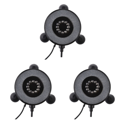 3Stk Unterwasser Pool Lampe Schwarz Submersibel 1