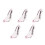 5Stk Rosa Slipper Figur Hochhack 3