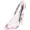 5Stk Rosa Slipper Figur Hochhack 10