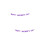 2Stk Violette Muttertags-Dekobanner Mit Glitzereffekt Und 7