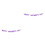 2Stk Violette Muttertags-Dekobanner Mit Glitzereffekt Und 3