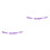 2Stk Violette Muttertags-Dekobanner Mit Glitzereffekt Und 4