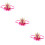 3Stk Baby Haaraccessoires Rosa Festlich 11