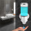 500ml ABS Plastic Soap Dispenser - Lightweight Durable Easy Refill 12