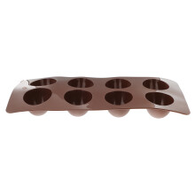 2Stk Flexible Silikon Schokoladenform 8 Hohlräume Für Backen
