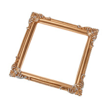 3Stk Resin Bilderrahmen Retro Gold Schmuck Foto Prop