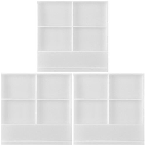 3Stk Haltbare Silikonform Weiß Für Bilderrahmen DIY 2