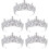 5Stk Tiara Braut Krone Haarschmuck 7