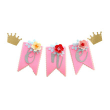 2Stk Baby Hochstuhl Banner Pink Für Und Babyparty