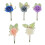 10Stk -Boutonniere, , , Mehrfarbig 2