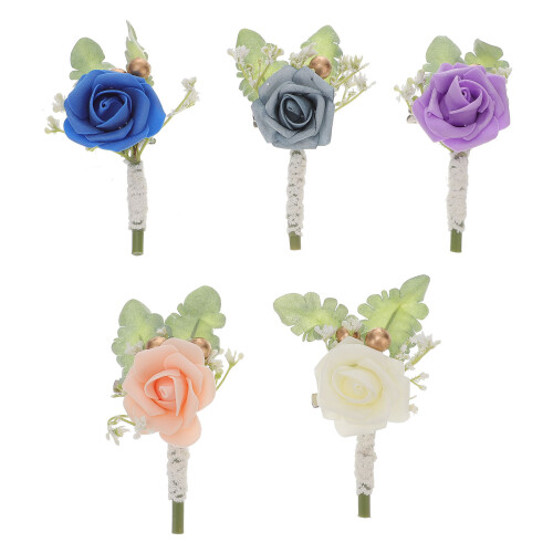 10Stk -Boutonniere, , , Mehrfarbig 1