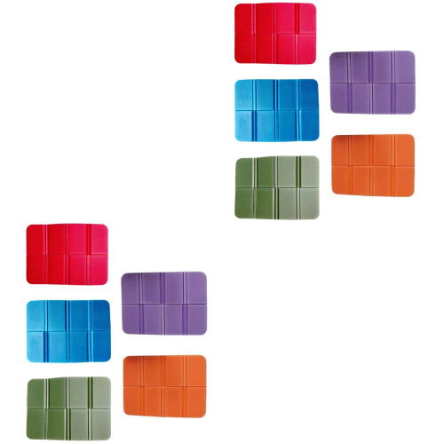 10Stk Multifunktionale Picknickmatte Xpe Wasserabweisend Bunt 2
