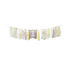 2Stk Babyparty Banner Mehrfarbig Für Kinder