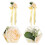8Stk Auto Blumentasche Hochzeit Farbenfrohe 9