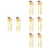 8Stk Auto Blumentasche Hochzeit Farbenfrohe 6