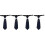4Stk Polyester Krawatten Pre-Tie Party Deko Klassisch Elegant 5