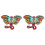 2Ud Broches De Esmaltados Con Vintage Y 2