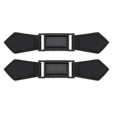 6Ud Broches Toggle Metálicos Y Cuero Sintético Para Ropa Y Accesorios