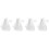 4Pièces Voiles Accessoires Coiffure Cérémonie 4