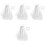 4Pièces Voiles Accessoires Coiffure Cérémonie 3