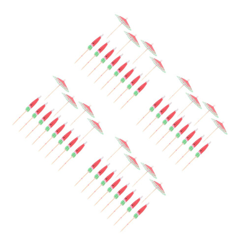 600Pièces Cure-Dents Parasol En Motif Pastèque 2