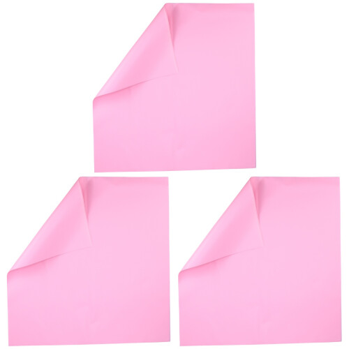 60Pièces Papier D'emballage Rose Pour Fleurs 1