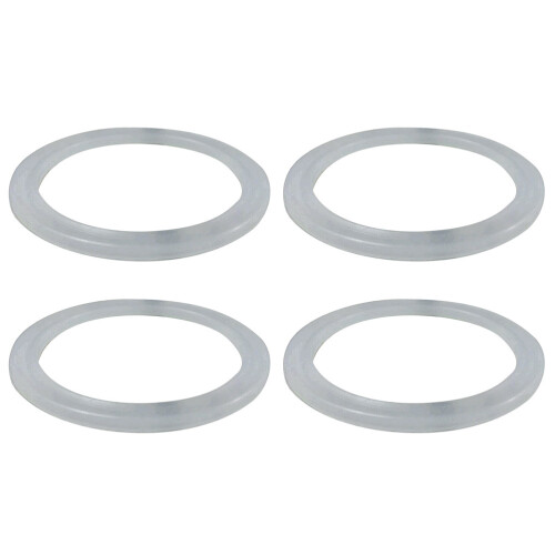 12Pcs Silicone Seal Ring for Vacuum Cup White Durable Seal Replacement