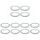12Pcs Silicone Seal Ring for Vacuum Cup White Durable Seal Replacement 2