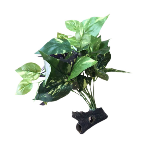 Planta Decorativa Morada De PU Para Acuarios 2