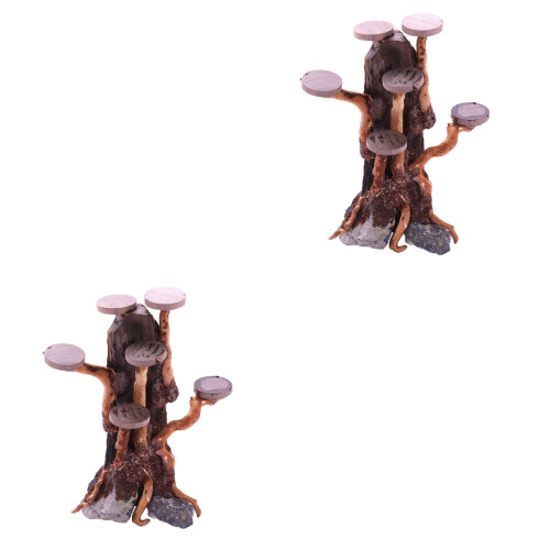 2Ud De Simulación Para Pecera Decoración Creativa Y Durable 2