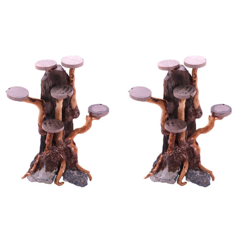 2Ud De Simulación Para Pecera Decoración Creativa Y Durable 1