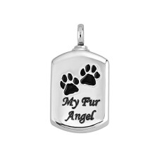 3Ud Colgantes Para Mascotas Inoxidable Plata Resistente