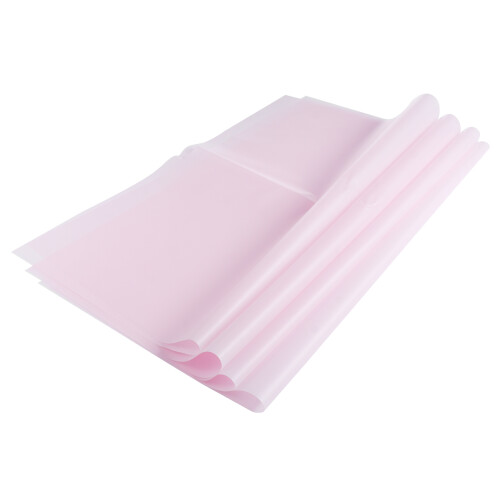 60Pièces Papier Cadeau Rose Pour Décoration DIY