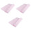 60Pièces Papier Cadeau Rose Pour Décoration DIY 3