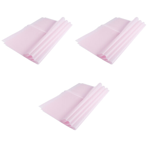 60Pièces Papier Cadeau Rose Pour Décoration DIY 2